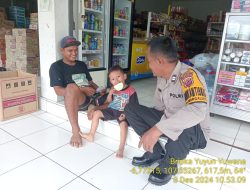 Aiptu Nana Sujana bersama Bripka Yuyun Yuwana melaksanakan sambang/silatrahmi Kamtibmas dan dumas keliling dalam rangka BEYOND TRUST PRESISI