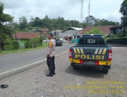 Antisipasi terjadinya C3 (Curas,Curat, dan Curanmor) Polsek Tanjungmedar Polres Sumedang Polda Jabar melaksanakan KRYD siang hari