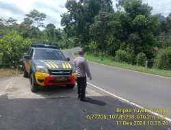 Antisipasi terjadinya C3 (Curas,Curat, dan Curanmor) Polsek Tanjungmedar Polres Sumedang Polda Jabar melaksanakan KRYD siang hari