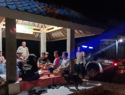 Patroli malam,Polsek Tanjungkerta Polres Sumedang Polda jabar terus berusaha wujudkan situasi yang aman dan kondusif