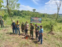 memperingati Hari Juang TNI-AD ke 79 tahun 2024 Kodim 0610/Sumedang melaksanakan penanaman pohon