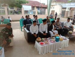 Pelaksanaan kegiatan Sinergitas TNI-POLRI dalam rangka peresmian Mesjid Jami Ummi Yaser desa Jingkang