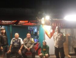 Patroli malam,Polsek Tanjungkerta Polres Sumedang Polda jabar terus berusaha wujudkan situasi yang aman dan kondusif