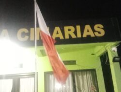 SIMPE Nasional Kritik Keras: Bendera Merah Putih Lusuh dan Robek di Kantor Desa Cimarias