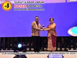OJK KEMBALI RAIH PREDIKAT BADAN PUBLIK INFORMATIF 2024