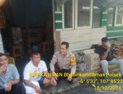 Bhabinkamtibmas Desa Sukarapih Melaksanakan Giat Sambang Dan Silaturahmi Kepada Warga masyarakat