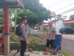 Bhabinkamtibmas Desa Kertamekar Sambangi Warga Desa Binaanya