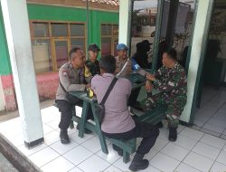 Sinergritas TNI polri ,polsek tanjungkerta polres sumedang  polda jabar sambagi koramil tanjungkerta jalin silaturahmi