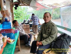 Aipda Tata Sasmita bersama Bripka Agus Sukmana sambangi warga masyarakat binaan