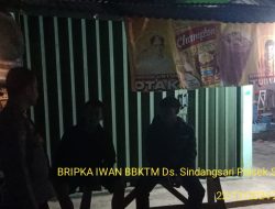 Anggota Polsek Sukasari Rutin Laksanakan Patroli KRYD Blue Light / Malam hari di Wilayah Kecamatan Sukasari Kabupaten Sumedang