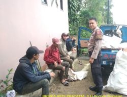 KAPOLSEK SUKASARI BESERTA ANGGOTA UNIT SAMAPTA MEMBERIKAN HIMBAUAN KAMTIBMAS SEBAGAI LANGKAH PREVENTIF DEMI TERCIPTANYA SITUASI KAMTIBMAS YANG KONDUSIF