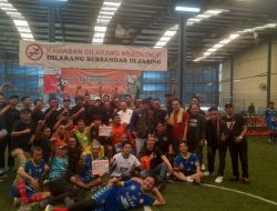 Tim Pokja Wartawan Babelan Meraih Juara 2 Dalam Turnamen Fun Futsal Media Gathering BBWM 2024