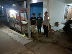 Patroli malam,Polsek Tanjungkerta Polres Sumedang Polda jabar terus berusaha wujudkan situasi yang aman dan kondusif