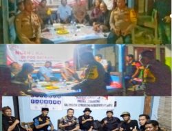 Polsek Tambelang Polres Metro Bekasi Menggelar Ngopi Kamtibmas Pasca Pilkada Serentak 2024