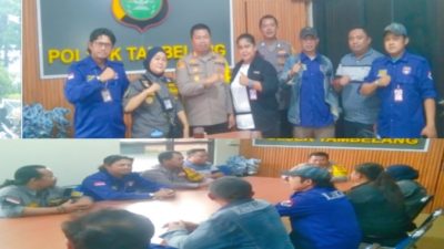 DPK LAKRI Kabupaten Bekasi Menggelar Kunjungan Silaturahmi di Mapolsek Tambelang Polres Metro Bekasi