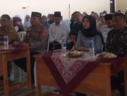 Kapolsek Tanjungkerta  menghadiri  kegiatan Santunan Anak Yatim di Desa Cipanas Kec. Tanjungkerta