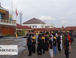 Polres Blora Gandeng Perguruan Silat dalam Apel Pengamanan Malam Tahun Baru 2025