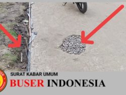 Pembangunan Jalan Rabat Beton Desa Segayam kecamatan Gelumbang Kabupaten Muara Enim Diduga Ajang Korupsi