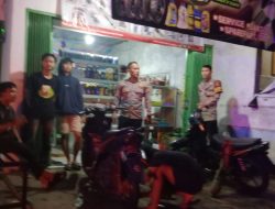 Patroli malam,Polsek Tanjungkerta Polres Sumedang Polda jabar terus berusaha wujudkan situasi yang aman dan kondusif