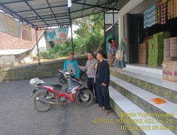 Bripka Yuyun Yuwana melaksanakan sambang/silatrahmi Kamtibmas dan dumas keliling dalam rangka BEYOND TRUST PRESISI