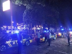 Anggota Polsek Sukasari Rutin Laksanakan Patroli KRYD Blue Light / Malam hari di Wilayah Kecamatan Sukasari Kabupaten Sumedang