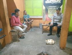 Patroli malam,Polsek Tanjungkerta Polres Sumedang Polda jabar terus berusaha wujudkan situasi yang aman dan kondusif