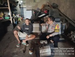 Aipda Tata Sasmita bersama Bripka Agus Sukmana sambangi warga masyarakat binaan
