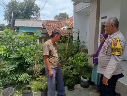 Bhabinkamtibmas Polsek Tanjungkerta Ajak Masyarakat Tanam Ketahanan Pangan