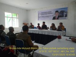 Bhabinkamtibmas Kelurahan Talun Bripka Ade Mulyadi Hadiri Optimalisasi Penyelenggaraan Perlindungan Tenaga Kerja Dari Komisi III DPRD Provinsi Jawa Barat