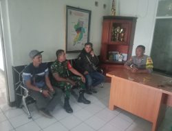 Aiptu Agus Herman Laksanakan Sambang  Kamtibmas Dalam Rangka Pelaksanaan Beyond Trust Presisi Kepada Kepala Desa Dan aparatur di Desa Padasuka