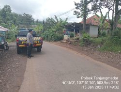 Kegiatan KRYD Siang Hari untuk Cegah C3 di wilayah hukum Kecamatan Tanjungmedar