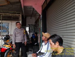SILAHTURAHMI KAMTIBMAS GUNA MEWUJUDKAN SITUASI KONDUSIP, DIWILAYAH HUKUM POLRES SUMEDANG POLSEK SUKASARI KHUSUSNYA DIWILAYAH DESA SUKASARI