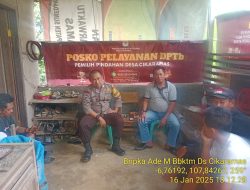 Bripka Ade Mulyana sambangi warga masyarakat