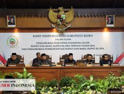 DPRD Blora Tetapkan Arief Rohman – Sri Setyorini Sebagai Bupati dan Wakil Bupati Terpilih