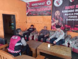 Polsek Sumedang Utara Laksanaan Silaturahmi dan Penggalangan terhadap MPC Pemuda Pancasila (PP) Kabupaten Sumedang