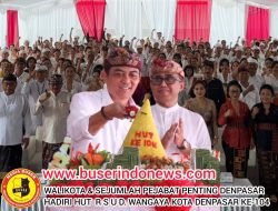 Walikota Denpasar Hadiri HUT RSUD Wangaya Kota