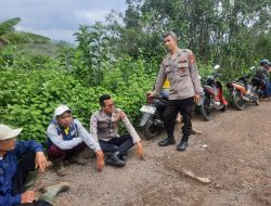 Polsek sukasari melaksanakan sambang untuk menjalin silaturahmi