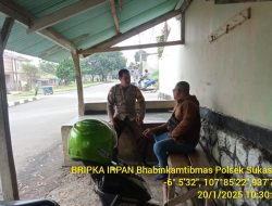 Bhabinkamtibmas Desa Sukarapih Melaksanakan Giat Sambang Dan Silaturahmi Kepada Warga masyarakat