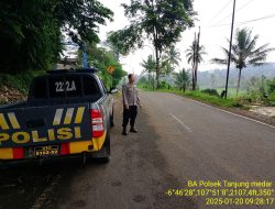 Kegiatan KRYD siang hari oleh Polsek Tanjungmedar Upaya Mencegah C3 di Wilayah hukum Kecamatan Tanjungmedar