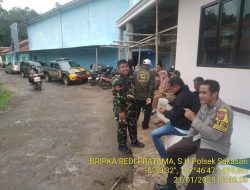 KAPOLSEK SUKASARI BESERTA ANGGOTA UNIT SAMAPTA MEMBERIKAN HIMBAUAN KAMTIBMAS SEBAGAI LANGKAH PREVENTIF DEMI TERCIPTANYA SITUASI KAMTIBMAS YANG KONDUSIF