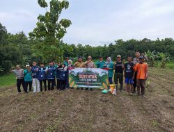 Kegiatan Zoom Meeting Penanaman Jagung Serentak Satu Juta Hektar Lahan Se-Indonesia di Wilayah Polsek Tomo Polres Sumedang.