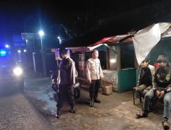Patroli malam,Polsek Tanjungkerta Polres Sumedang Polda jabar terus berusaha wujudkan situasi yang aman dan kondusif
