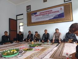 Bhabinkamtibmas Polsek Tanjungkerta Hadiri Gotrásawala Budaya Tingkat Kecamatan Tanjungkerta