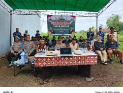 Pelaksanaan Kegiatan Penanaman Jagung Serentak 1juta Hektar Polsek Sumedang Utara