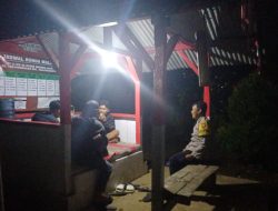 Patroli malam,Polsek Tanjungkerta Polres Sumedang Polda jabar terus berusaha wujudkan situasi yang aman dan kondusif