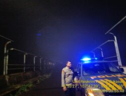 Anggota Polsek Sukasari Rutin Laksanakan Patroli KRYD Blue Light / Malam hari di Wilayah Kecamatan Sukasari Kabupaten Sumedang