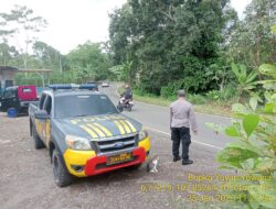 Antisipasi terjadinya C3 (Curas,Curat, dan Curanmor) Polsek Tanjungmedar Polres Sumedang Polda Jabar melaksanakan KRYD siang hari