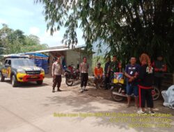 KAPOLSEK SUKASARI BESERTA ANGGOTA UNIT SAMAPTA MEMBERIKAN HIMBAUAN KAMTIBMAS SEBAGAI LANGKAH PREVENTIF DEMI TERCIPTANYA SITUASI KAMTIBMAS YANG KONDUSIF