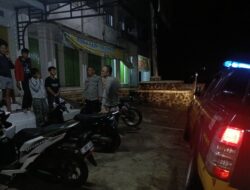 Patroli malam,Polsek Tanjungkerta Polres Sumedang Polda jabar terus berusaha wujudkan situasi yang aman dan kondusif