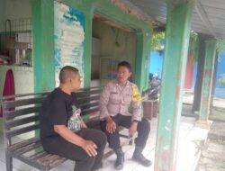 Bhabinkamtibmas Desa Darmawangi Silaturahmi Kamtibmas Kepada Warga Binaan